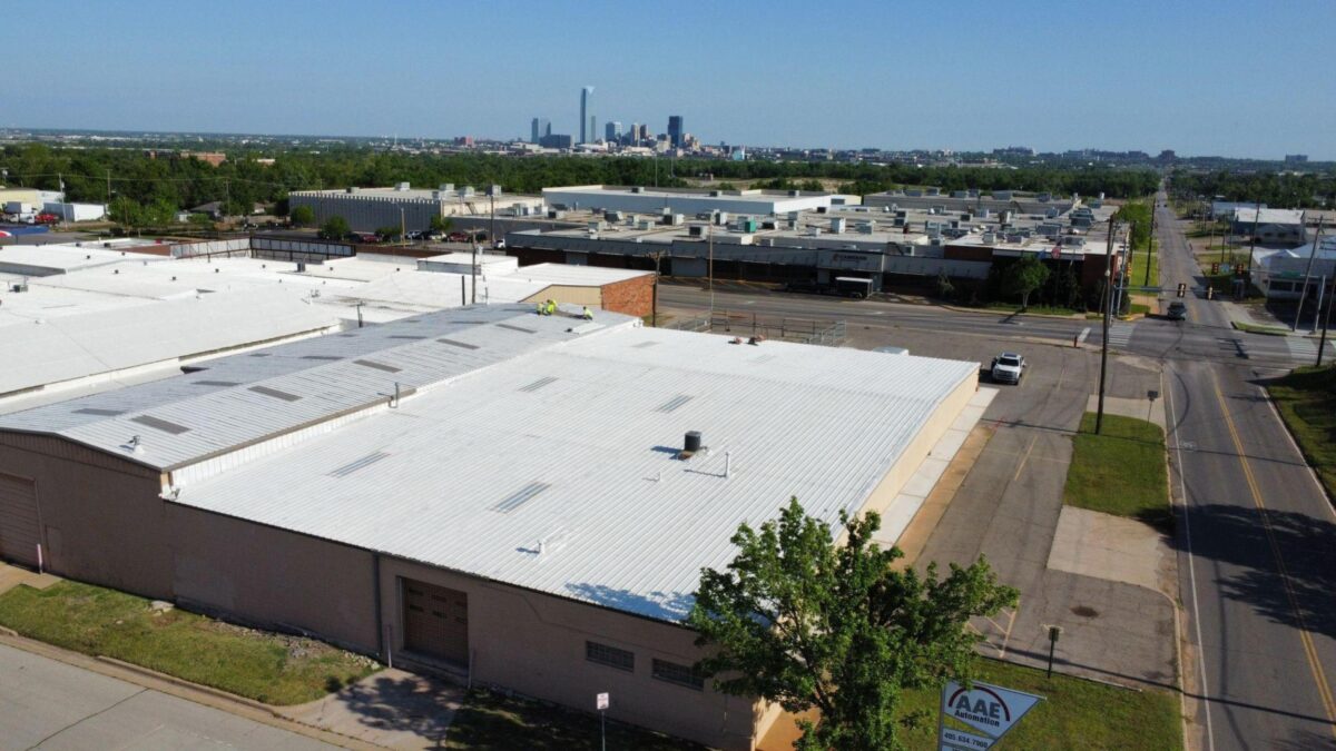 TPO Roof Company Near Me OKC Commercial Flat Roof Repair